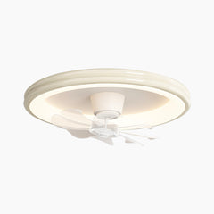 Ceiling Fan Light Flush Mount White
