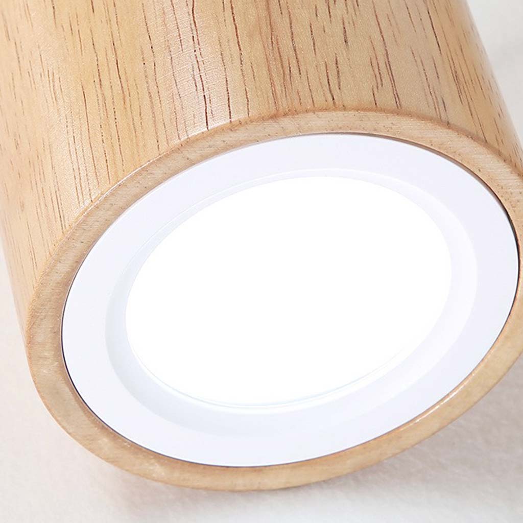 Ceiling Light Downlight Wood LED Detail