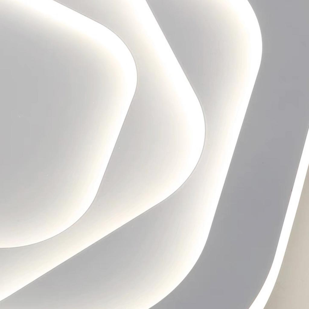 Ceiling Light Simple Pentagon LED Dimmable Detail