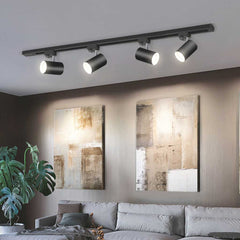 Ceiling Light Spotlight Track Linear 4 Heads Living Room