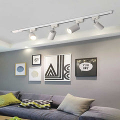 Ceiling Light Spotlight Track Linear 4 Heads White Living Room