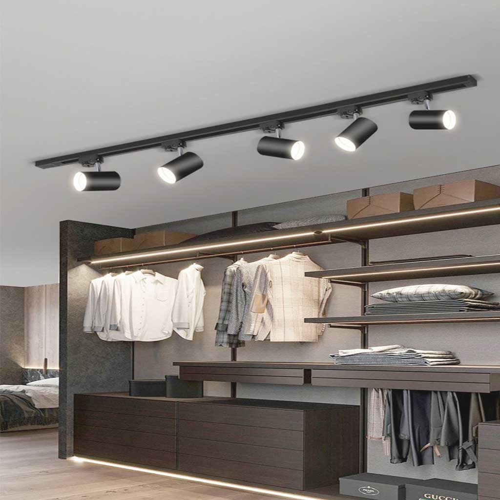 Ceiling Light Spotlight Track Linear 5 Heads Dressing Room