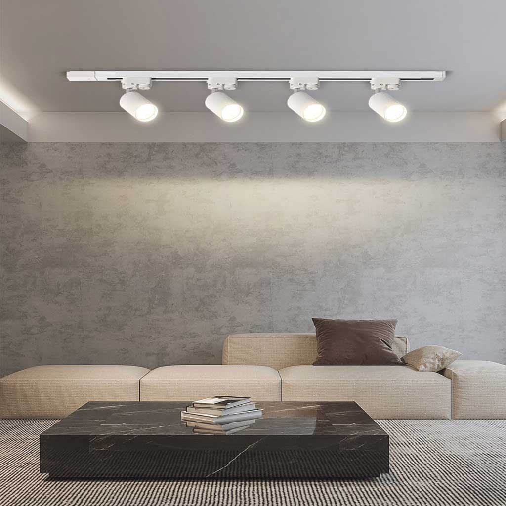 Ceiling Light Spotlight Track Linear White Living Room