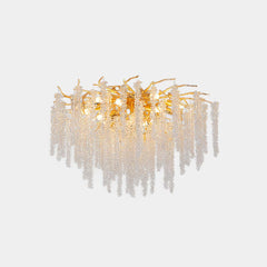 Ceiling Light Tree Branch Crystal Willow