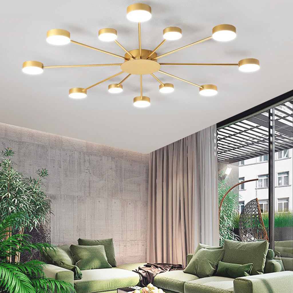 Ceiling Light Unique Sputnik LED Living Room
