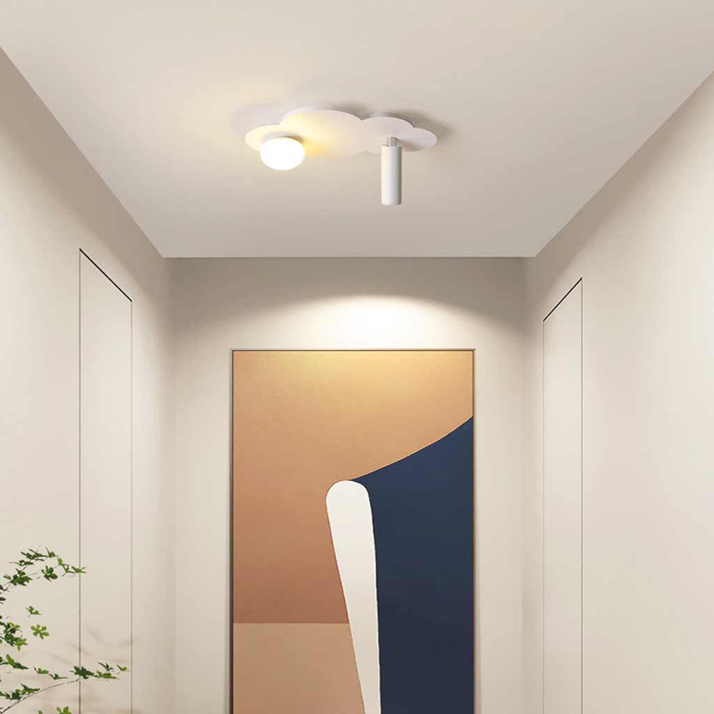 Ceiling Light with Spotlight Cloud Entryway