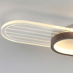Ceiling Wall Light Oval Linear LED