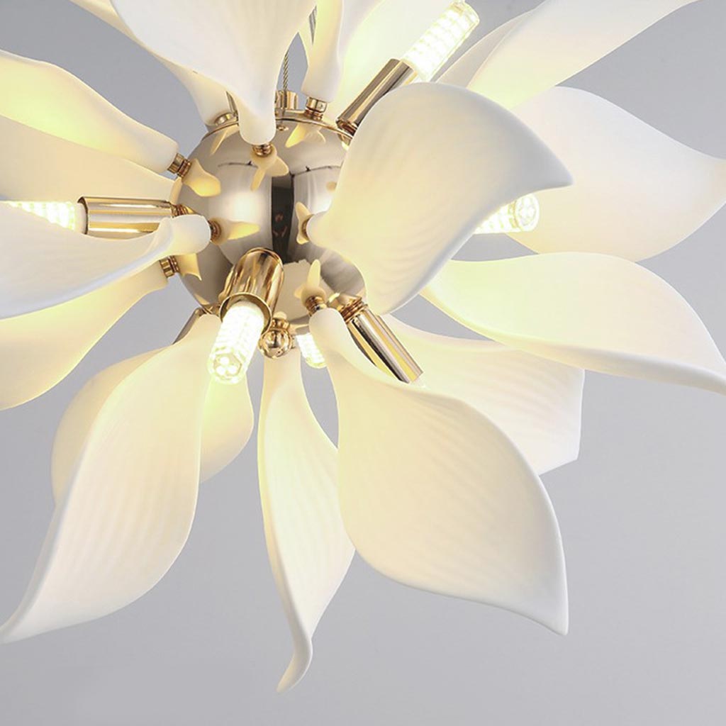 Chandelier Ceramic Blooming Flower