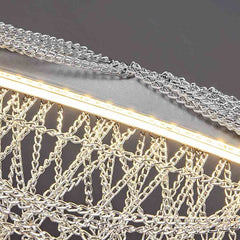 Chandelier Luxury Aluminum Chain Tassel Detail