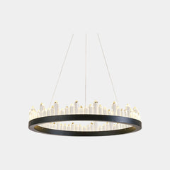 Chandelier Modern Luxury Crystal Round