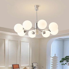 Chandelier Nordic Glass Ball Multi Globe Living Room