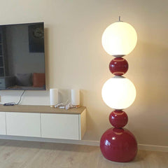 Floor Lamp Creative Globe Gourd Ball Dimmable LED Living Room