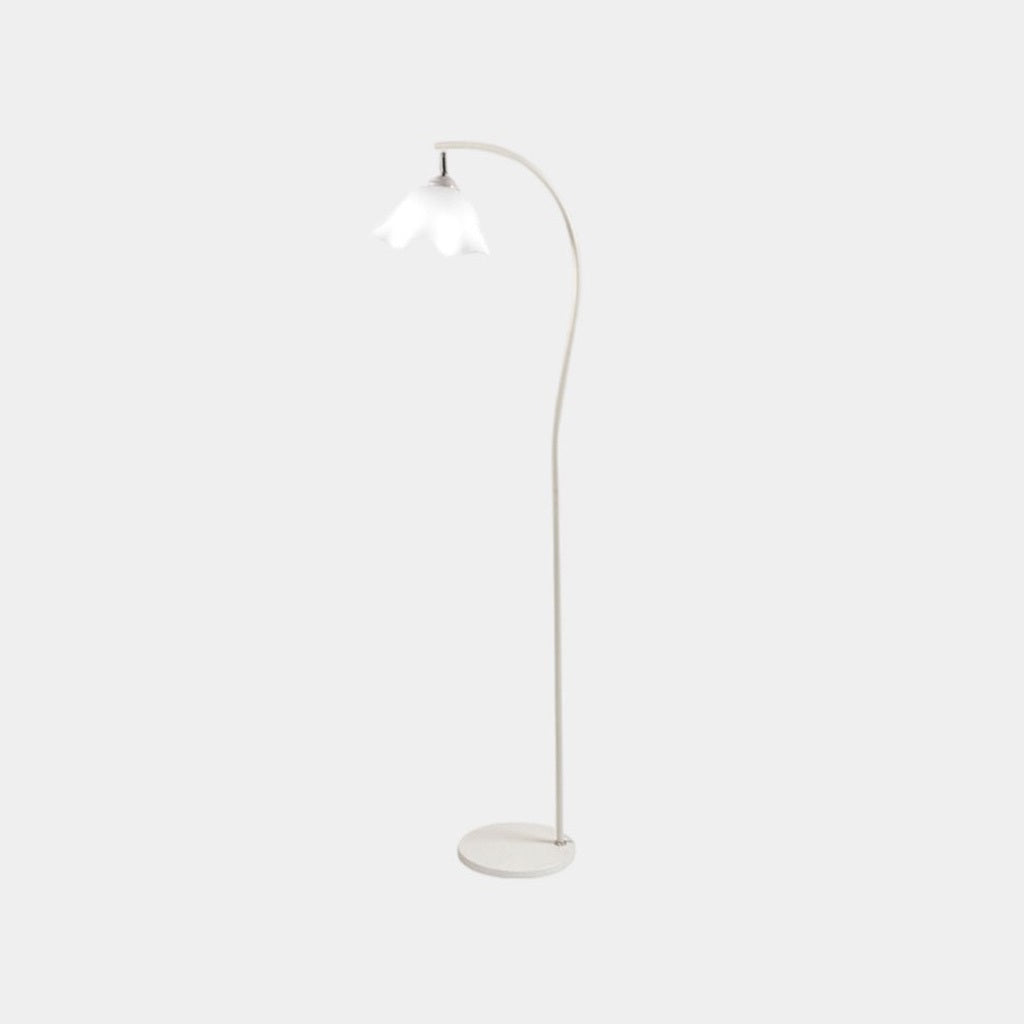 Floor Lamp Elegant Cream Flower