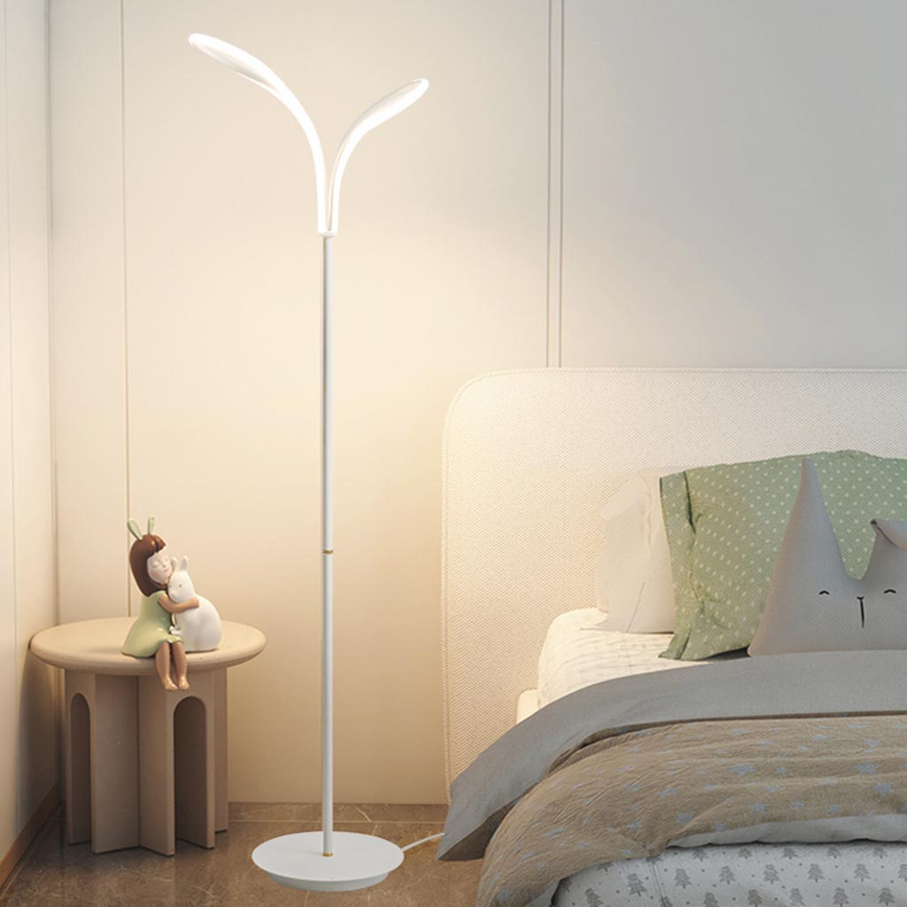 Floor Lamp Full Spectrum Dimmable White Bedroom