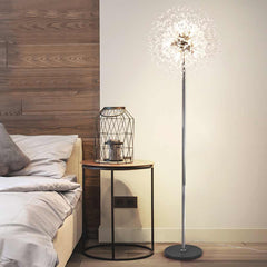 Floor Lamp Gorgeous Crystal Dandelion Bedroom