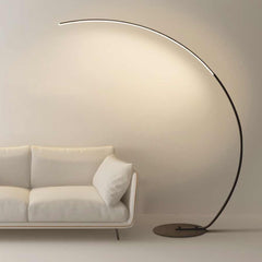 Floor Lamp Minimalist Arch Dimmable LED Living Room