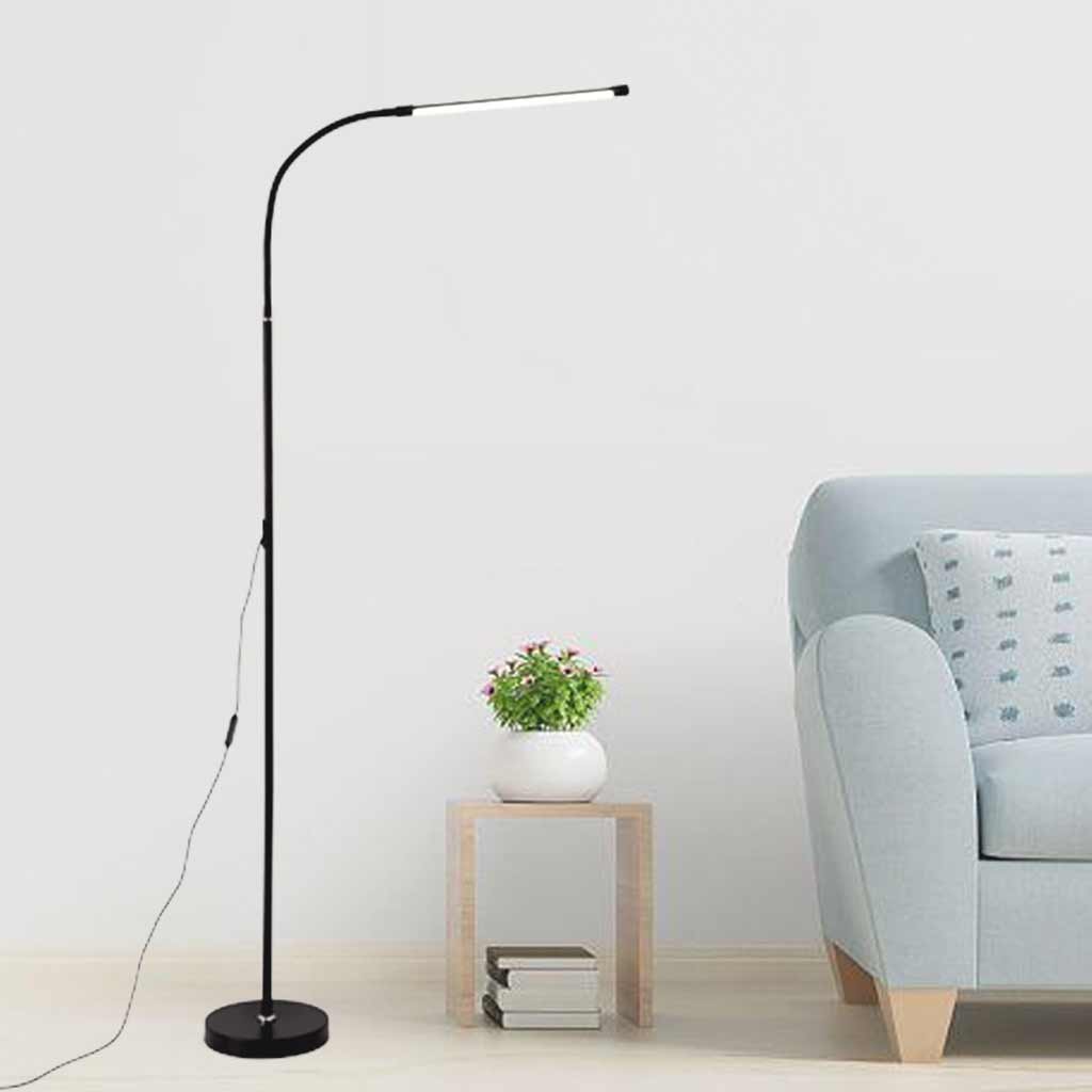 Floor Lamp Minimalist Slim LED Dimmable for Study Living Room