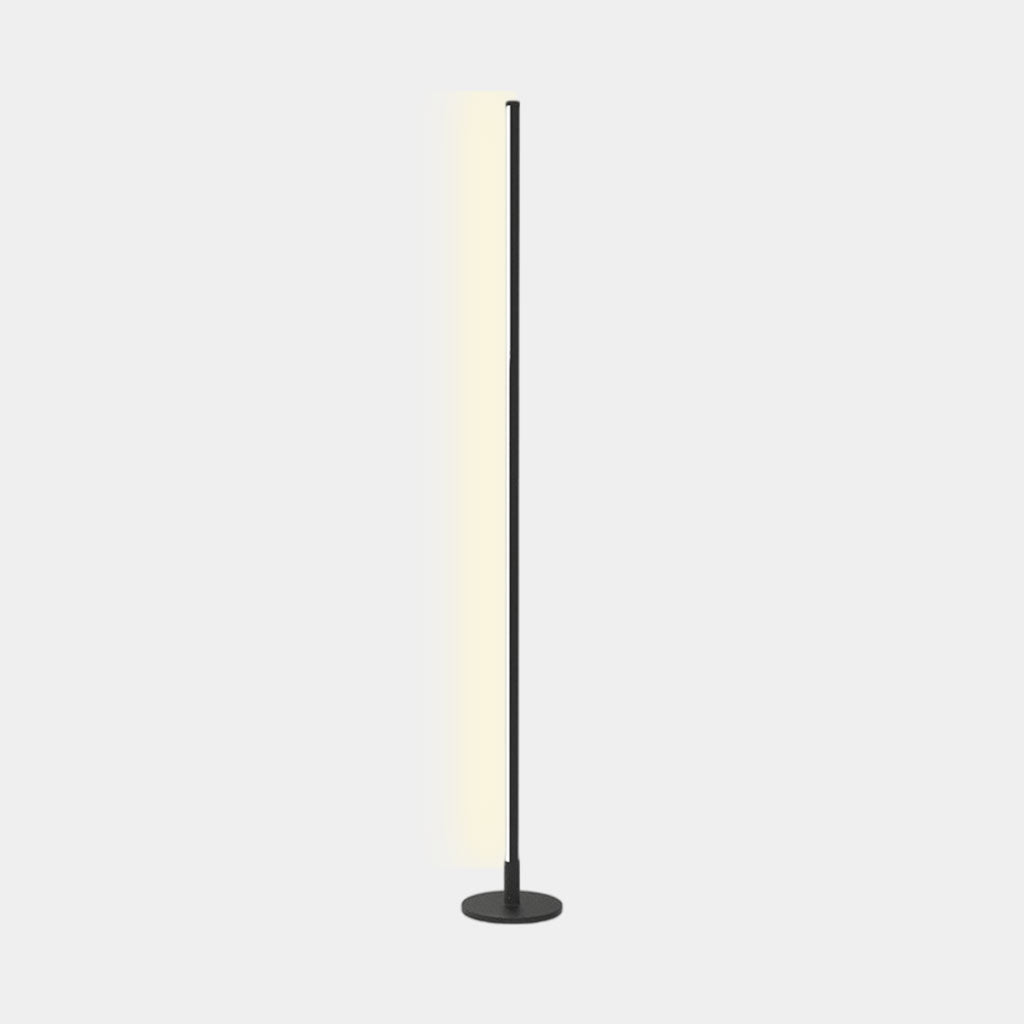 Floor Lamp Minimalist Slim Linear Dimmable LED Black