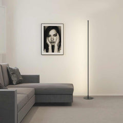 Floor Lamp Minimalist Slim Linear Dimmable LED Living Room