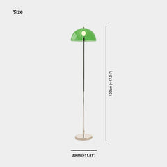 Floor Lamp Nordic Acrylic Sprout Dome Mushroom Size