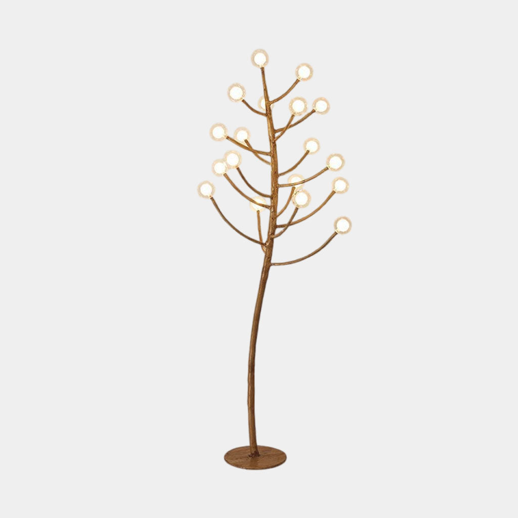 Floor Lamp Retro Natural Tree Branch