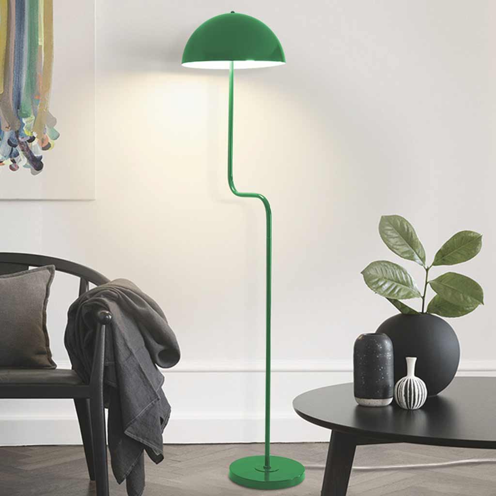 Floor Lamp Unique Bright Iron Dome Mushroom Sitting Room