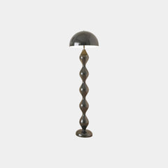 Floor Lamp Unique Iron Gourd Mushroom Black