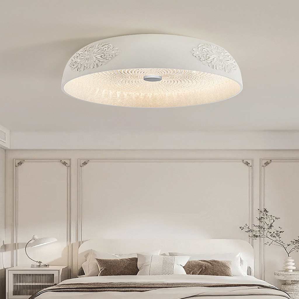 Flush Mount Ceiling Light Bowl Dimmable LED Bedroom