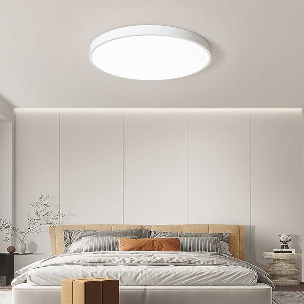 Flush Mount Ceiling Light Dimmable LED Round Bedroom