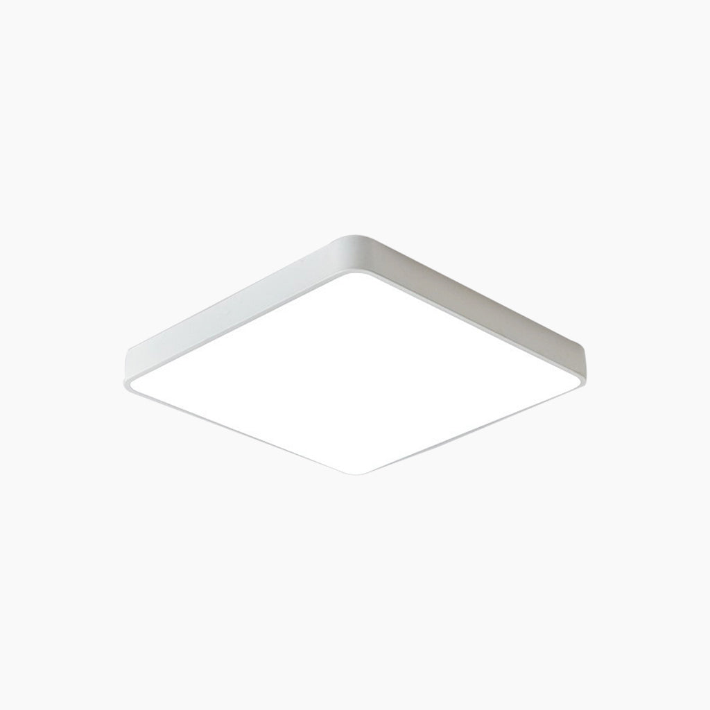 Flush Mount Ceiling Light Dimmable LED Square