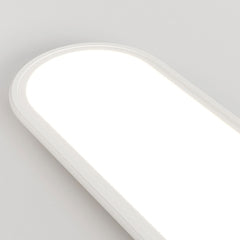 Flush Mount Ceiling Light LED Rounded Rectangle Shade