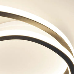 Flush Mount Ceiling Light Minimalist Circle Detail