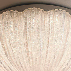 Flush Mount Ceiling Light Modern Crystal Round LED Shade