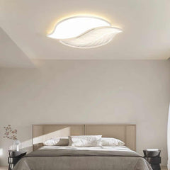 Flush Mount Ceiling Light Unique Leaf Bedroom