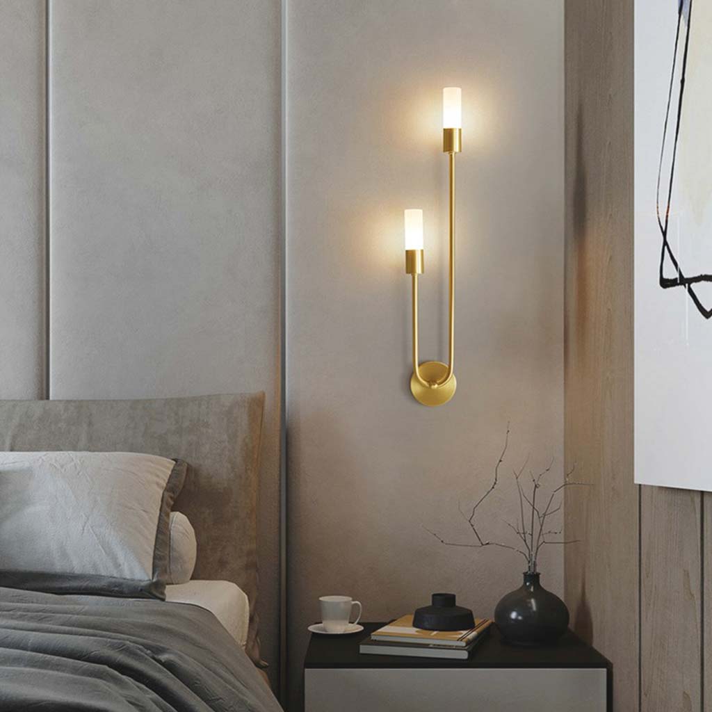 LED Wall Sconce Candle Bedroom