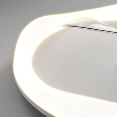 Modern Ceiling fan with Light White Detail