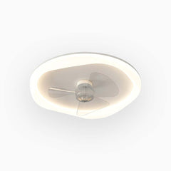 Modern Ceiling fan with Light White