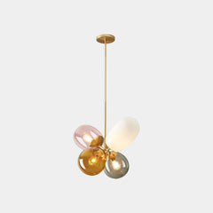 Pendant Chandelier Light Nordic Creative Colorful Balloon Glass