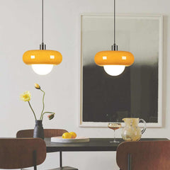 Pendant Light Bauhaus Round Glass Dining Table