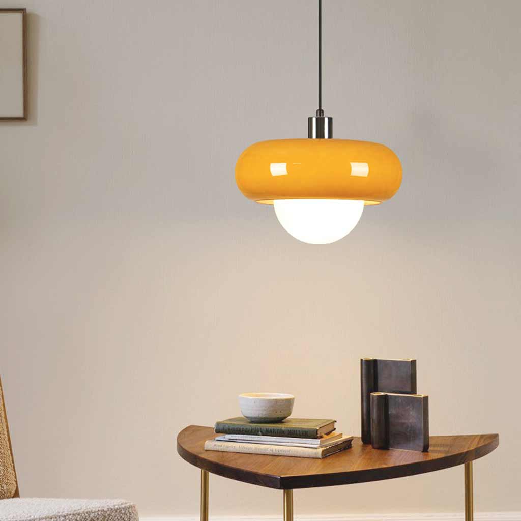 Pendant Light Bauhaus Round Glass Study Room