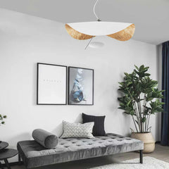 Pendant Light Italian Metal Flying Saucer White Living Room