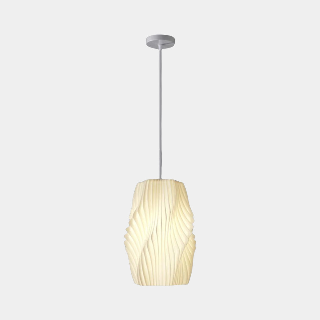 Pendant Light Nordic 3D Printed Acrylic Small Indoor White