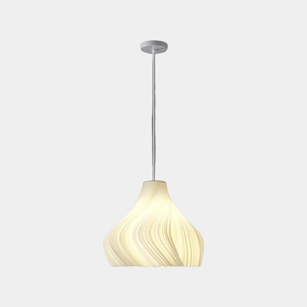 Pendant Light Nordic 3D Printed Pleated Acrylic Small Indoor