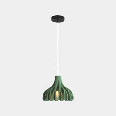 Pendant Light Nordic Macaron Resin Coral Green