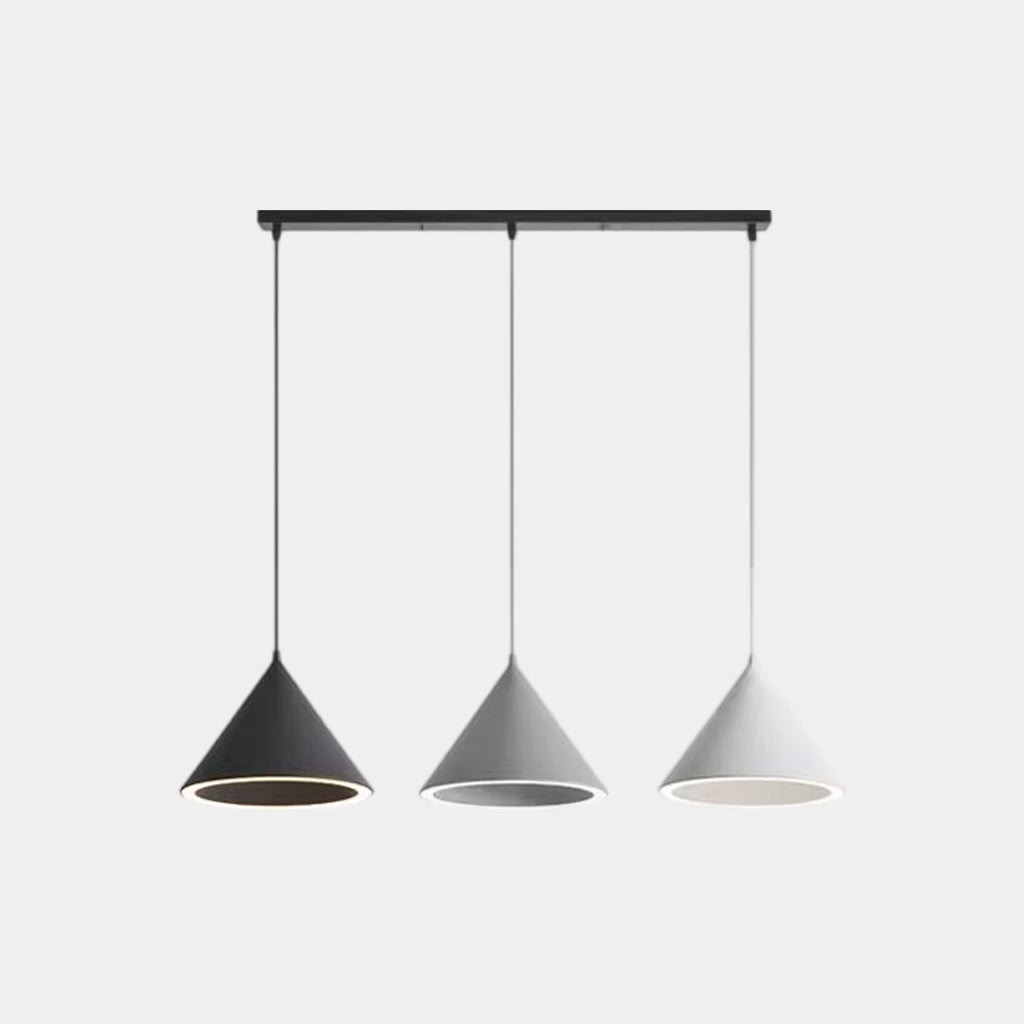 Pendant Light Nordic Simple Cone LED Multi Color