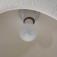 Pendant Light Wabi-Sabi Irregular Shape White Bulb