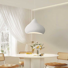 Pendant Light Wabi-Sabi Irregular Shape White Dining Room