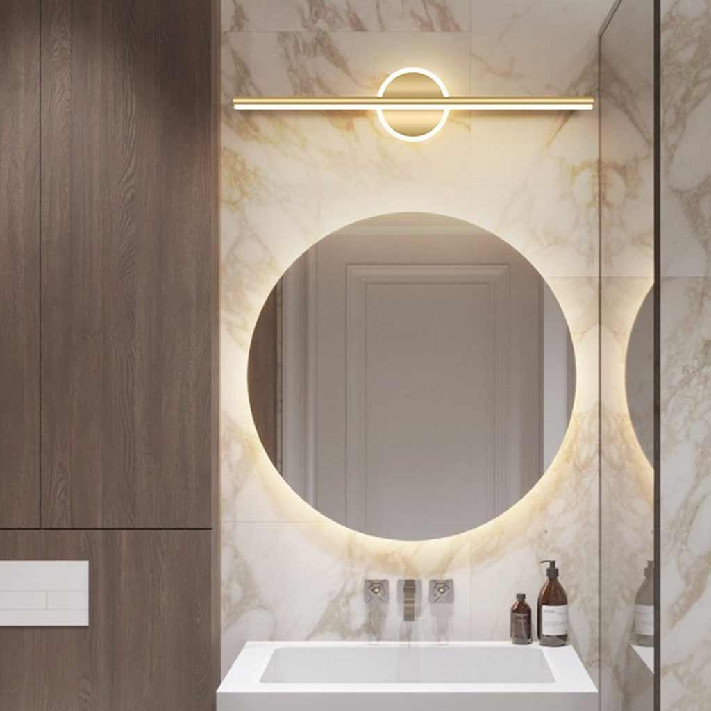 Vanity Mirror Wall Lamp Modern Linear LED Bathroom