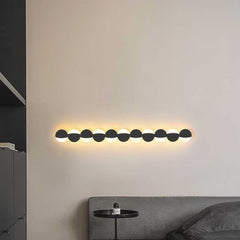 Wall Lamp Art Geometric LED Black Study