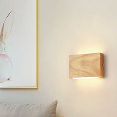 Wall Lamp Bedroom Wooden